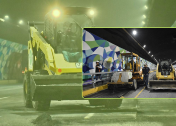 Inician Trabajos De Rehabilitación En El Túnel De La Loma Larga