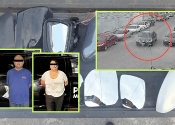 policía de monterrey arresta a pareja en av constitución