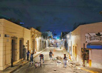 calles de Monterrey rehabilitadas